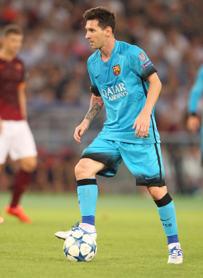 16/09/2015;ROMA CALCIO;STADIO OLIMPICO; CHAMPIONS LEAGUE; CALCIO;BARCELLONA CALCIO  
NELLA FOTO: MESSI