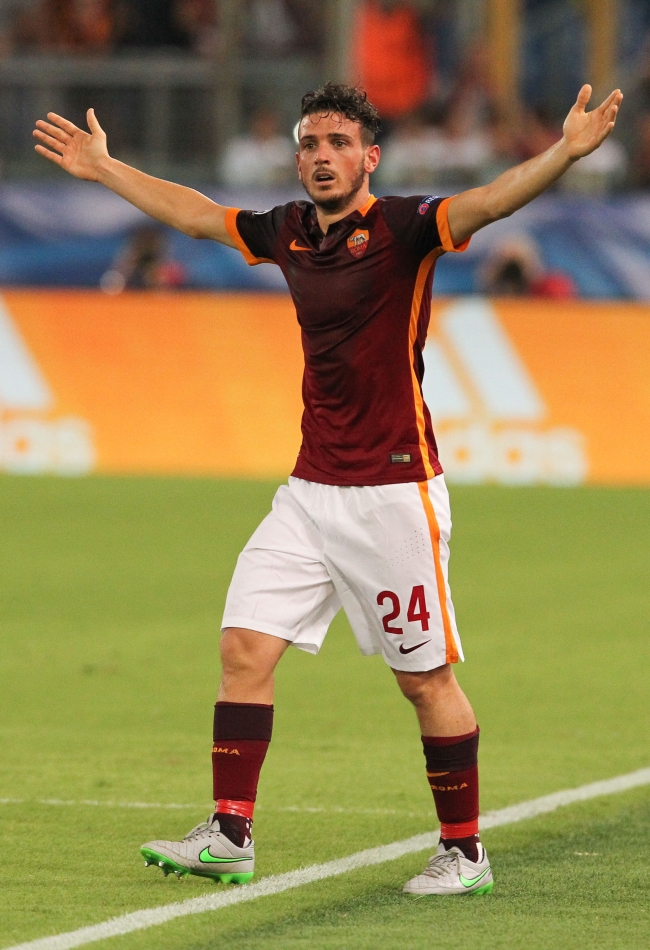 16/09/2015;ROMA CALCIO;STADIO OLIMPICO; CHAMPIONS LEAGUE; CALCIO;BARCELLONA CALCIO  
NELLA FOTO: FLORENZI