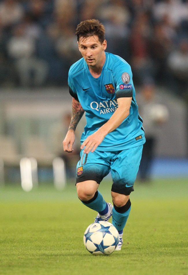 16/09/2015;ROMA CALCIO;STADIO OLIMPICO; CHAMPIONS LEAGUE; CALCIO;BARCELLONA CALCIO  
NELLA FOTO: MESSI