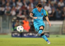 16/09/2015;ROMA CALCIO;STADIO OLIMPICO; CHAMPIONS LEAGUE; CALCIO;BARCELLONA CALCIO  
NELLA FOTO: MESSI