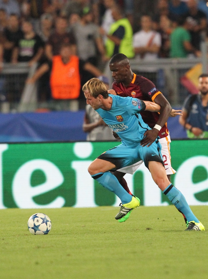16/09/2015;ROMA CALCIO;STADIO OLIMPICO; CHAMPIONS LEAGUE; CALCIO;BARCELLONA CALCIO  
NELLA FOTO: RAKITIC