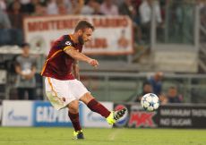 16/09/2015;ROMA CALCIO;STADIO OLIMPICO; CHAMPIONS LEAGUE; CALCIO;BARCELLONA CALCIO  
NELLA FOTO: DE ROSSI