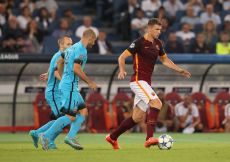 16/09/2015;ROMA CALCIO;STADIO OLIMPICO; CHAMPIONS LEAGUE; CALCIO;BARCELLONA CALCIO  
NELLA FOTO: DZEKO