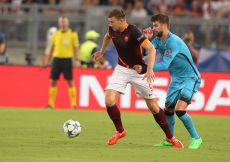16/09/2015;ROMA CALCIO;STADIO OLIMPICO; CHAMPIONS LEAGUE; CALCIO;BARCELLONA CALCIO  
NELLA FOTO: DZEKO