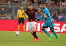 16/09/2015;ROMA CALCIO;STADIO OLIMPICO; CHAMPIONS LEAGUE; CALCIO;BARCELLONA CALCIO  
NELLA FOTO: DZEKO