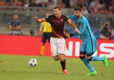16/09/2015;ROMA CALCIO;STADIO OLIMPICO; CHAMPIONS LEAGUE; CALCIO;BARCELLONA CALCIO  
NELLA FOTO: DZEKO