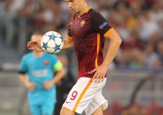 16/09/2015;ROMA CALCIO;STADIO OLIMPICO; CHAMPIONS LEAGUE; CALCIO;BARCELLONA CALCIO  
NELLA FOTO: DZEKO