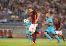 16/09/2015;ROMA CALCIO;STADIO OLIMPICO; CHAMPIONS LEAGUE; CALCIO;BARCELLONA CALCIO  
NELLA FOTO: DZEKO