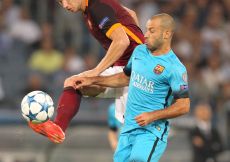 16/09/2015;ROMA CALCIO;STADIO OLIMPICO; CHAMPIONS LEAGUE; CALCIO;BARCELLONA CALCIO  
NELLA FOTO: DZEKO