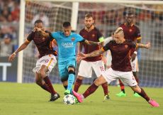 16/09/2015;ROMA CALCIO;STADIO OLIMPICO; CHAMPIONS LEAGUE; CALCIO;BARCELLONA CALCIO  
NELLA FOTO: NEYMAR