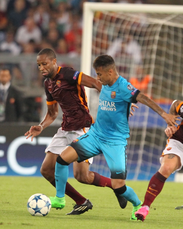16/09/2015;ROMA CALCIO;STADIO OLIMPICO; CHAMPIONS LEAGUE; CALCIO;BARCELLONA CALCIO  
NELLA FOTO: NEYMAR