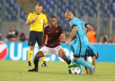 16/09/2015;ROMA CALCIO;STADIO OLIMPICO; CHAMPIONS LEAGUE; CALCIO;BARCELLONA CALCIO  
NELLA FOTO: MASCHERANO