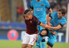 16/09/2015;ROMA CALCIO;STADIO OLIMPICO; CHAMPIONS LEAGUE; CALCIO;BARCELLONA CALCIO  
NELLA  ITURBE