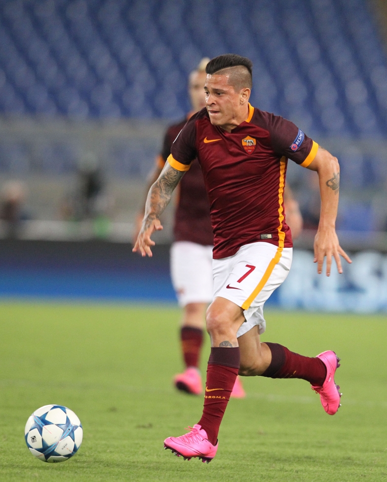 16/09/2015;ROMA CALCIO;STADIO OLIMPICO; CHAMPIONS LEAGUE; CALCIO;BARCELLONA CALCIO  
NELLA FOTO: ITURBE